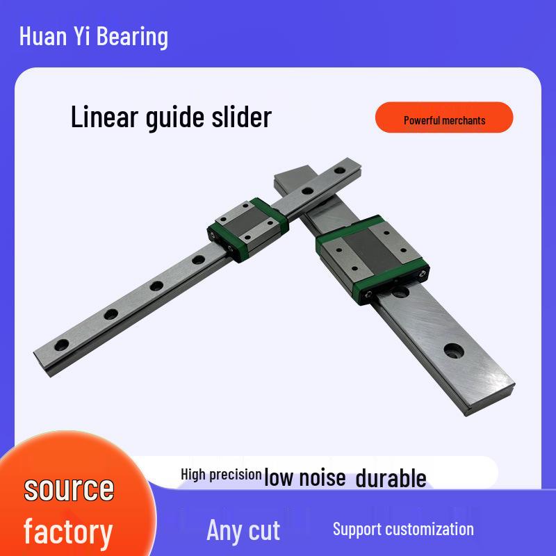 Präzisions-Linearführungsschiene & Schlitten HGR15 HGR20 HGR25 HGR30 für Werkzeugmaschinen