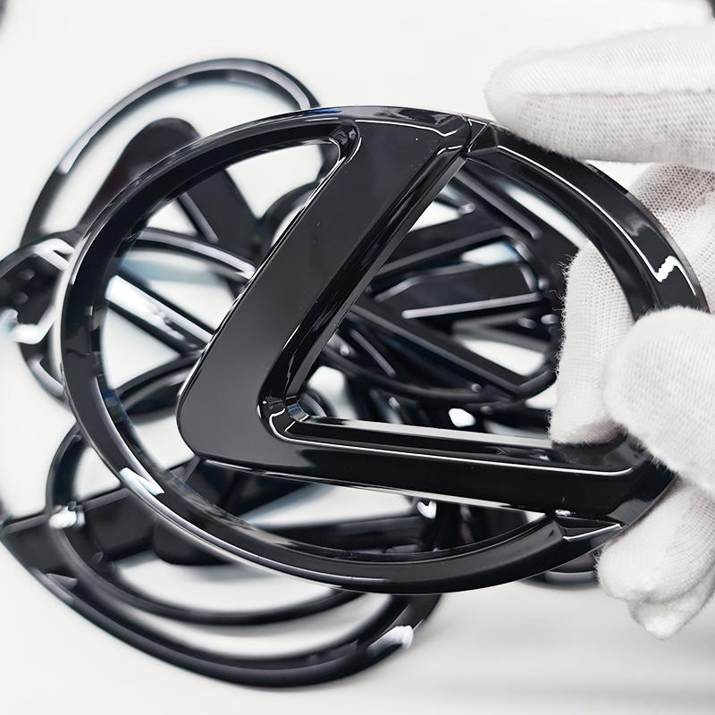 3D ABS Bil Frontgrill Bak Bagasjerom Emblem Erstatningsklistremerke for Lexus GS GX IS LS LX NX RX RX RX270 Ct200h IS250 ES 220D IS300