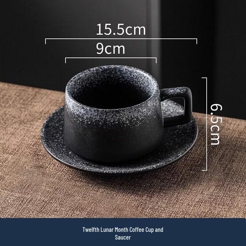Vintage Ceramic Latte Art Coffee Cup
