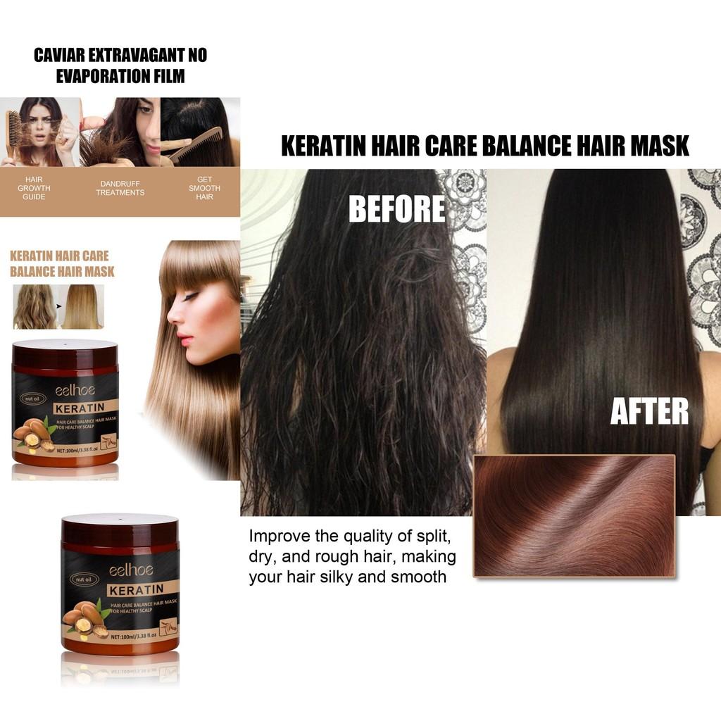 Eelhoe Nutri-protein Hair Mask For Frizzy Dry Hair Deeply Nourishing And Smoothing Treatment