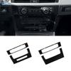 Piano Black Car-styling Interior Central Air Conditioner CD Control Panel Frame Trim For BMW 3 Series E90 E92 E93 2005-2012