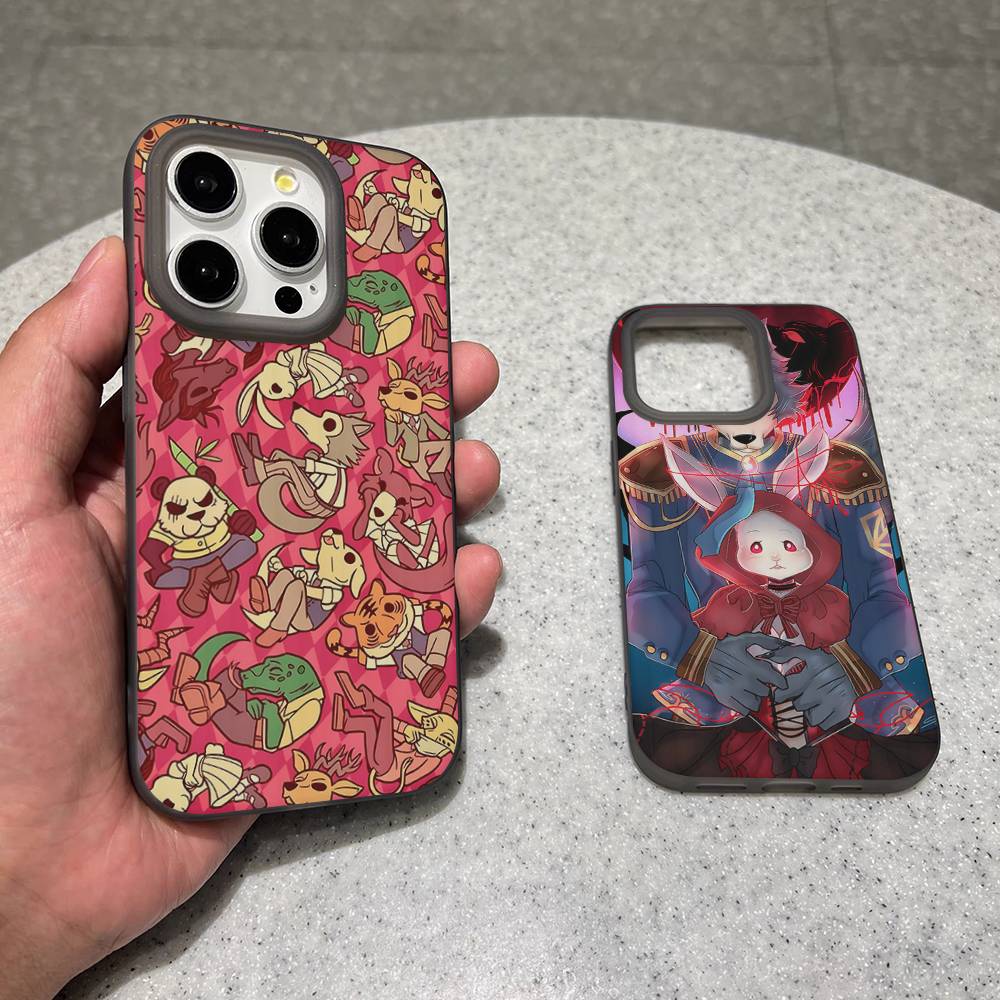 Classic Japanese Anime B-Beastars For IPhone 17 16 15 14 13 12 11 Pro Max Plus Pro Clear Phone Cover Non-Slip Shell