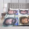 Bud Spencer Foto Flanelldecke Italienischer Schauspieler Weiche Warme Überwurfdecke für Draußen Reisen Büro Tagesdecke Sofa Bettbezug