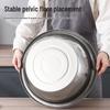 HUIHUADU 20cm Thickened Stainless Steel Mixing Bowl