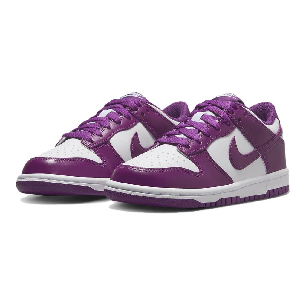 Nike Dunk Low GS Viotech White Kids Sneakers Purple FB9109-110