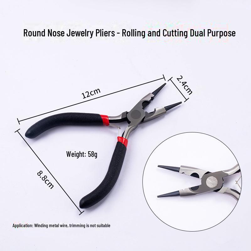 Handmade Mini Needle-Nosed Jewelry Pliers - DIY Craft Tool