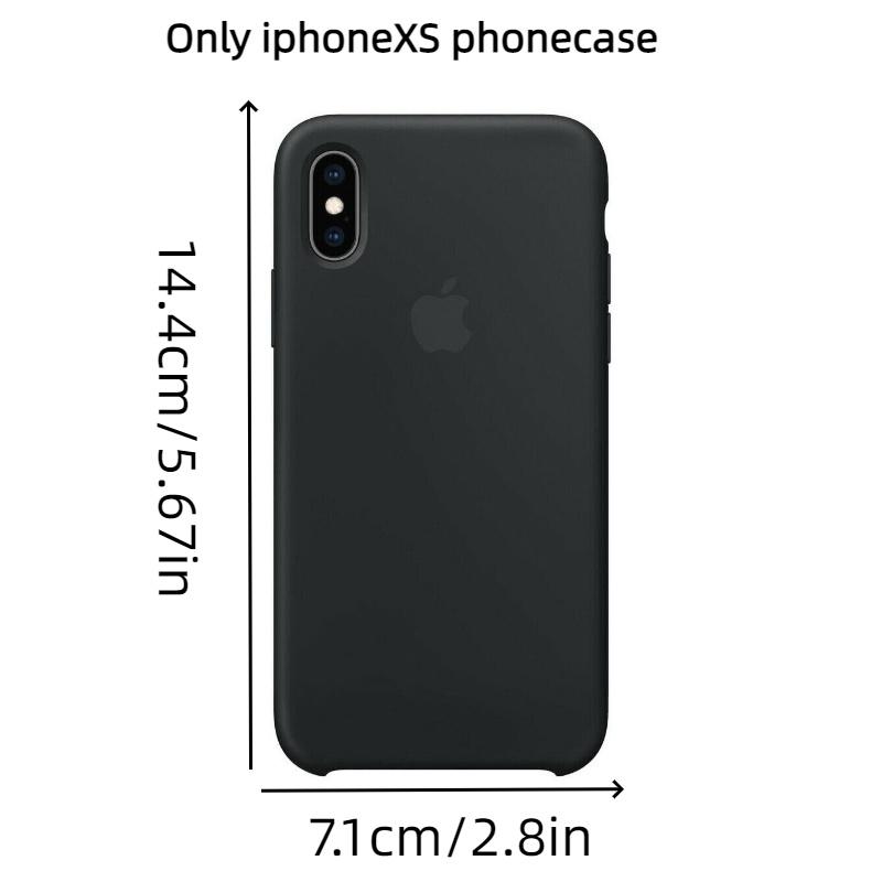 Flüssigsilikonhülle für iPhone 12/11/7/8 Plus Stoßfest und Stilvoll