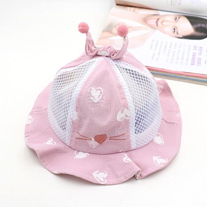 Baby Sun Hat Spring Autumn Thin Newborn Bucket Cap UV Protection Summer Beach Hat for Boys Girls Infant Toddler
