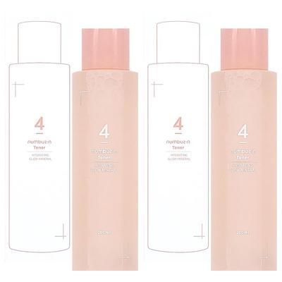 No. 4 Makeup Perfection Mineral Toner 200ml 1+1 Brightens Dull Skin Tone