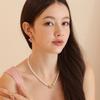 [Magnet One-Touch] Ballerina Necklace_6mm Pearl