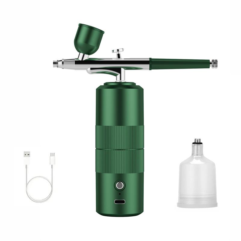 Airbrush Nail With Compressor Portable Airbrush Nail Art Compressor For Nails Cake Painting Crafts Air Brush Kit Nails Spray