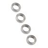 4ks RC kuličkové ložisko sada 10x15x4mm Nerezové ložisko pro Arrma 3S 110 RC auto Crawler