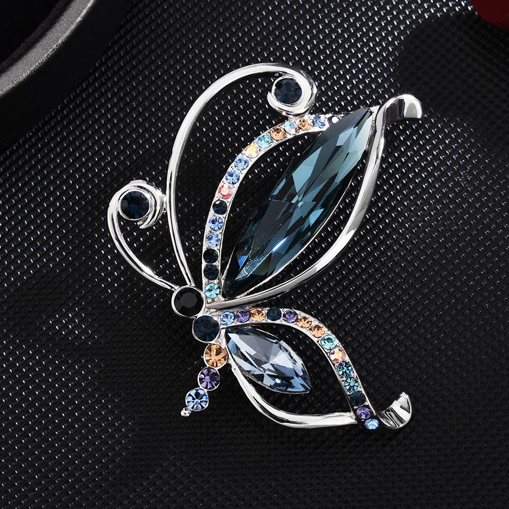 Senior Brooches Flower Leaf Brooch Pins for Women Suit Pendant  Fashion Brooches Jewelry
