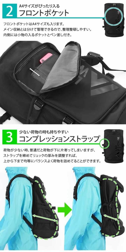 Radweather Backpack for Men and Women, Teflon-Coated for Water, Stain, and Oil Repellency, Perfect for Commuting and School, Popular with Students