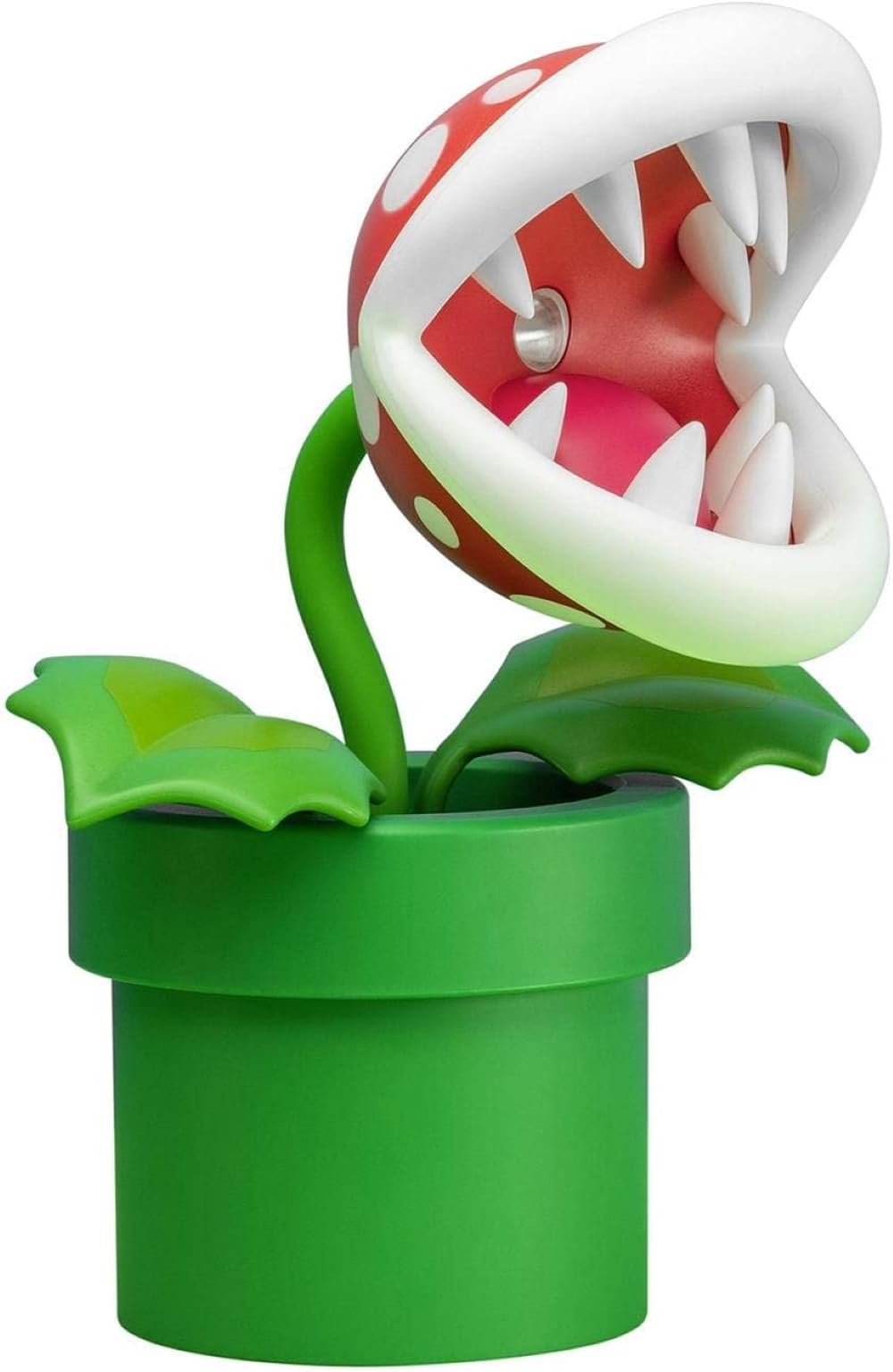 

Paladone Piranha Plant Paw Lamp (BDP) LED Light and Flexible Head Officially Licensed Super Mario 33cm Tall, USB Powered, Red and Green