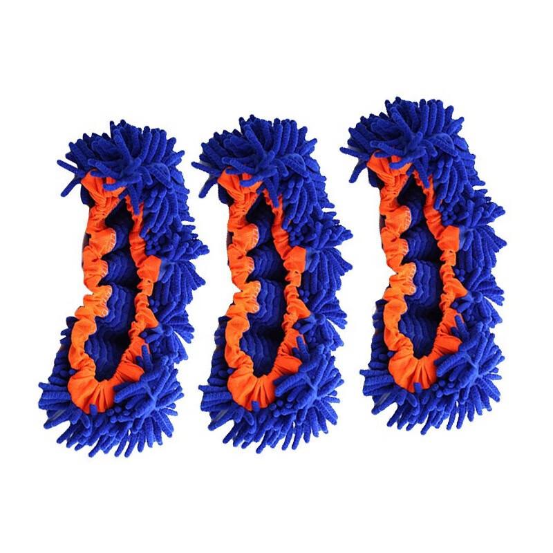 Homeglen Hands-Free Flat Mop Refill Pads (3-Pack)