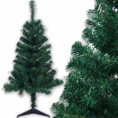 Artificial Christmas Tree Caucasian Fir 100 Cm Beautiful Dense With Stand Green