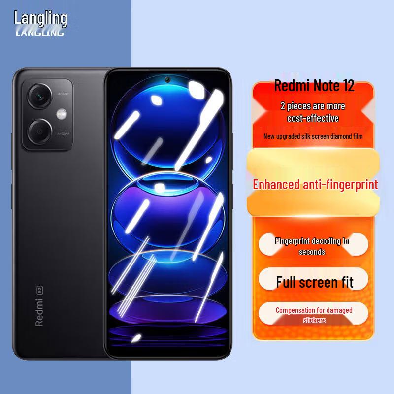 Langling Tempered Glass Screen & Lens Protectors for Redmi/Xiaomi Phones