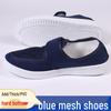 Anti-Static Velcro Mesh Shoes with Thick PU Sole for Cleanroom and Laboratory Use