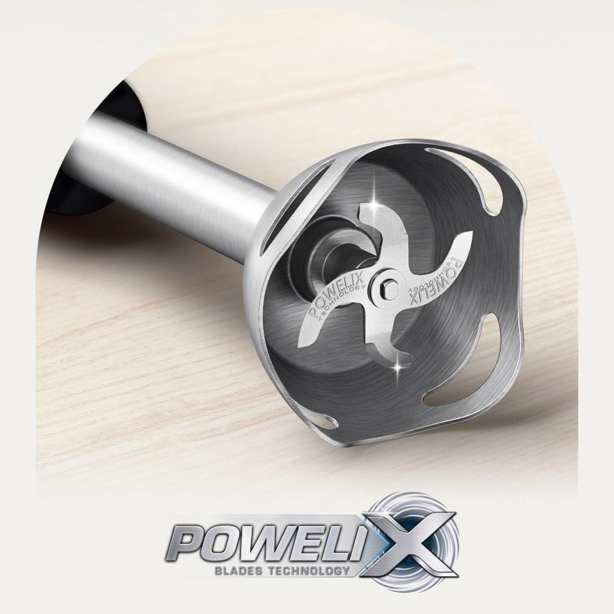 Tefal HB6718 Quickchef Silence Hand Blender + Beaker (800ml) 1000W Black