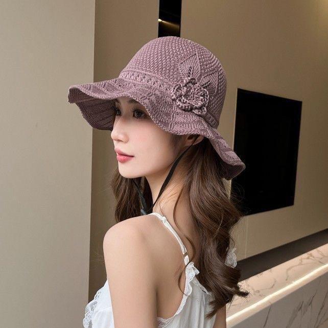 New Washable Hat Women's Summer Versatile Bucket Hat Outdoor Shading Sun Protection Hat Casual Sun Basin Hat