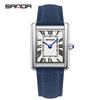 Couple Watch Fashion Square Roman Scale Men'S And Women'S Quartz Watch Waterproof Watch