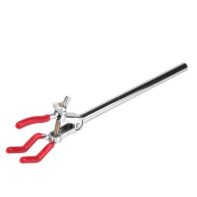 Laborinstrument Chemische Dreibackenklemme Zinklegierung Retortenständer Kondensatorhalter(klein)