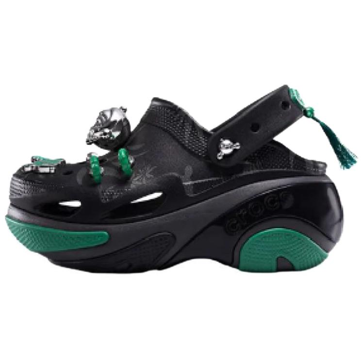 Crocs Skullpanda X Bubble Crush Clog Unisex Clogs Black 211111-0C4