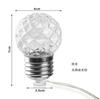 2 Modes Solar Bulbs String Lights Waterproof 10 LED Globe Lights Clear Bulb Outdoor LED Decorative Li
