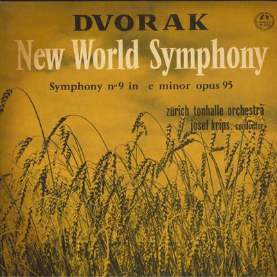 Disco LP JOSEF KRIPS, TONHALLE-ORCHESTER ZUR - Antonin Dvorak, Sinfonia nº. 9 Em E BM2224 Sala de Concertos 1961 Reino Unido Clássico Usado