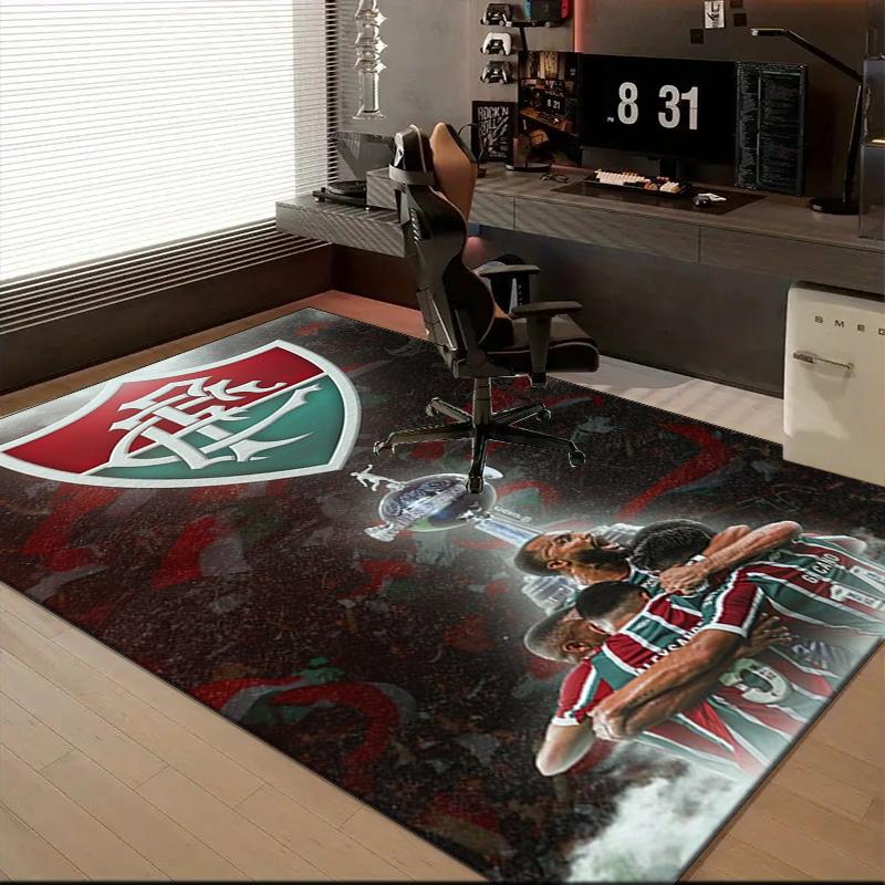 Champions Celebration Printed Office Carpet Chair Cushion Entryway Rug, Rugs for Living Room, Bedroom Christmas gifts