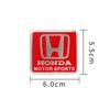 pgnkd1 Car Logo Aluminum Label Stickers Decorative Accessories For Honda Civic Fit Jazz Accord Pilot CRV Odyssey Passport City Shuttle