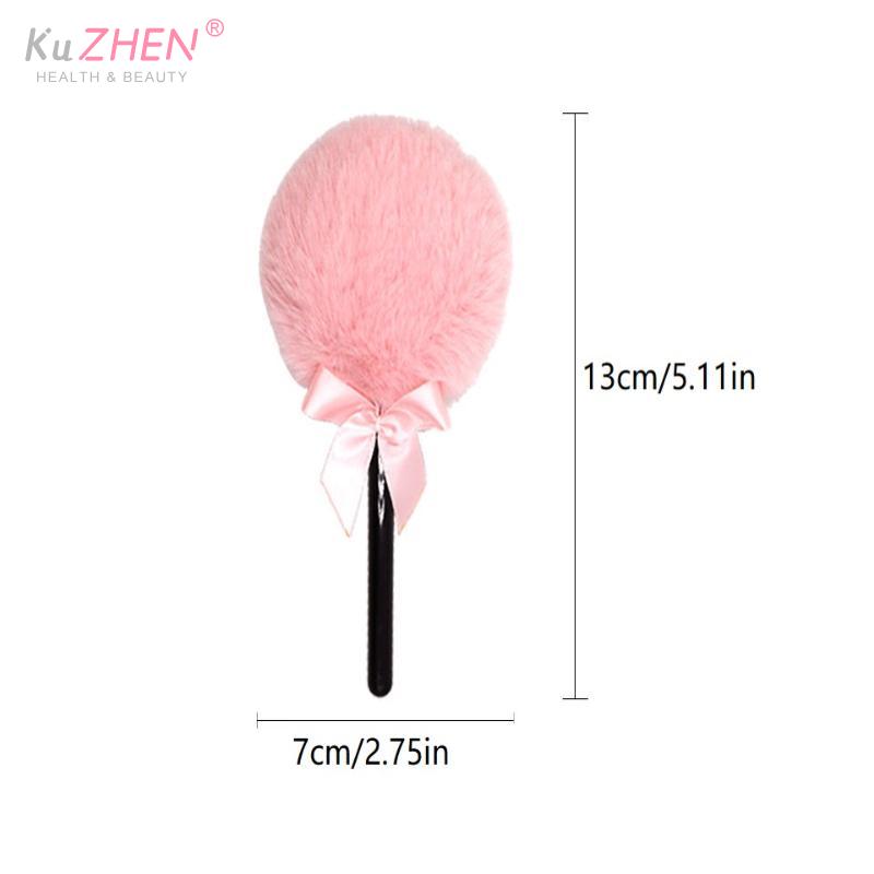 1PC Lollipop Body Powder Applicator Plush Powder Puff With Handle Body Powder Puff Soft Makeup Tool For Face And Body Easy ToUse