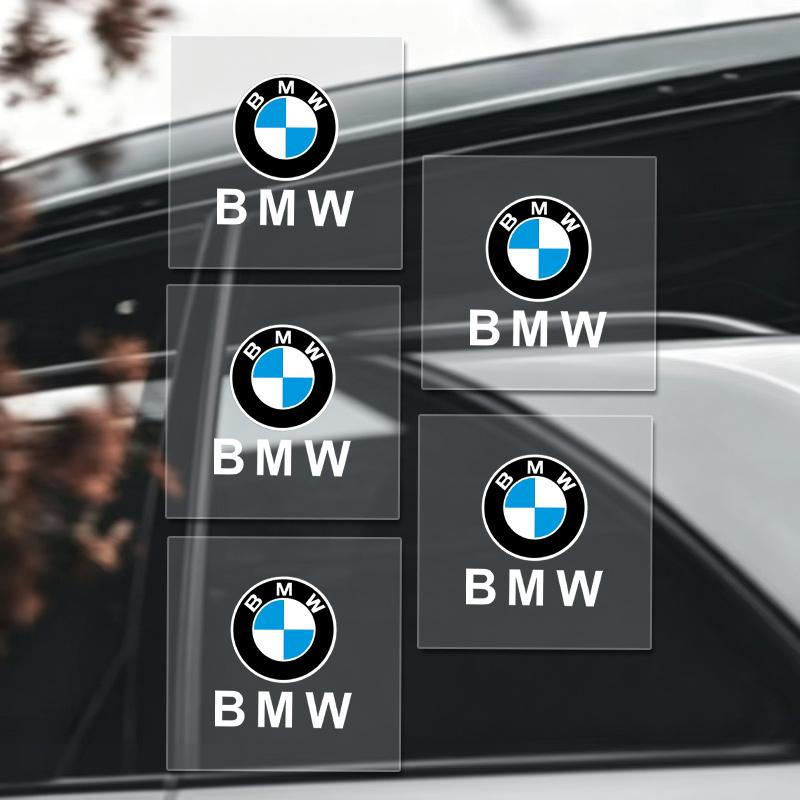 For BMW M X1 X3 Car Interior Sticker Creative Emblem Badge Sticker Waterproof For BMW Performance F30 F20 F40 E92 E91 G20 G30 G05 G06 G07 G11 SE9