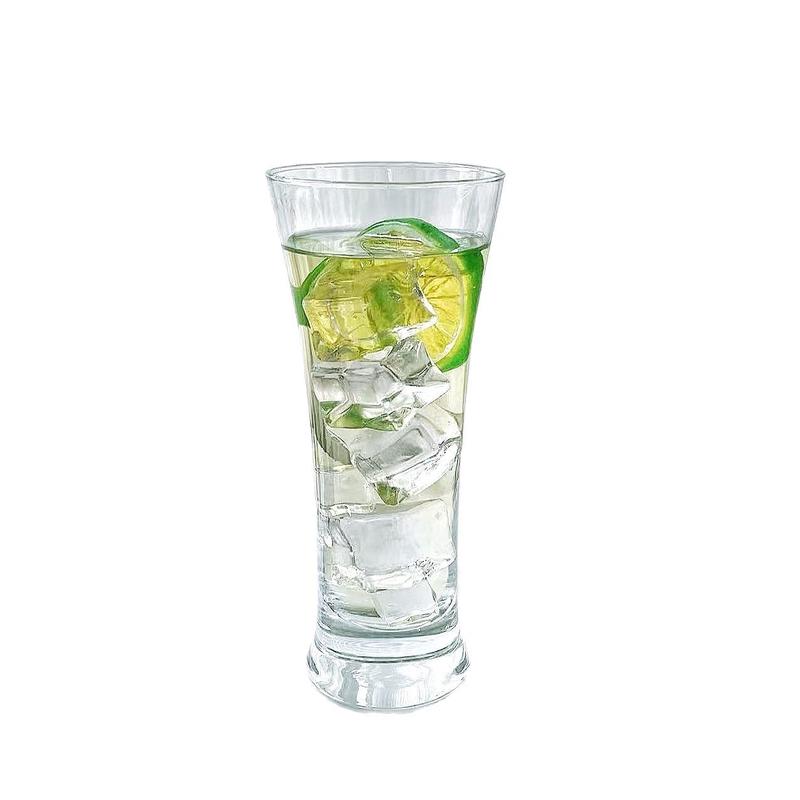 Shangqi Tapered Waist Glass Cups, 330ml (Set of 4)