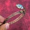 K2 Jasper Cuff Bracelet Copper Wire Wrapped Bangle Adjustable Bangle Gemstone Copper Jewelry Handmade Bangle Gifts for Him Wire Wrap Jewelry