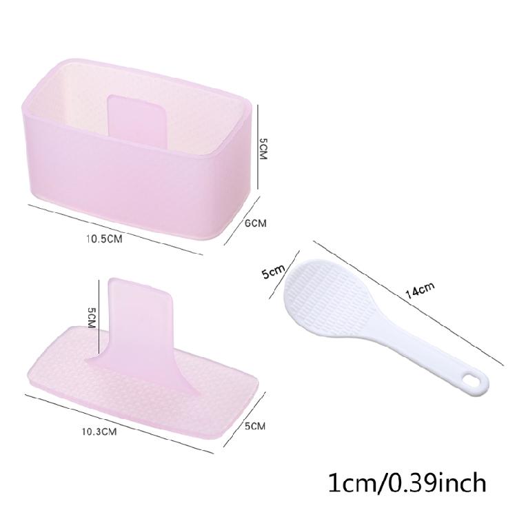 Musubi Maker Press Non-Stick & Non-Toxic Beginners BPA Free Hawaiian Spam Musubi, Kimbab , Onigiri, Restaurant Quality