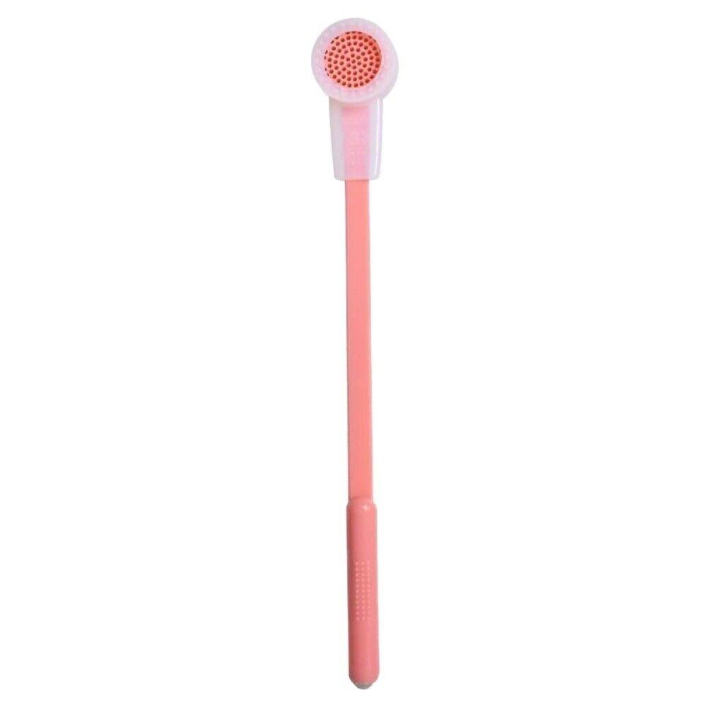 Durable Long Handle Gua Sha Massage Stick Silicone Relieve Fatigue Meridian Shoot Relaxing Neck Body Massager