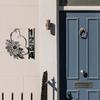 Metallkatze Garten-Adressschild, Hausnummernschild, Außendekoration für die Wand, Personalisiertes Haustiergeschenk