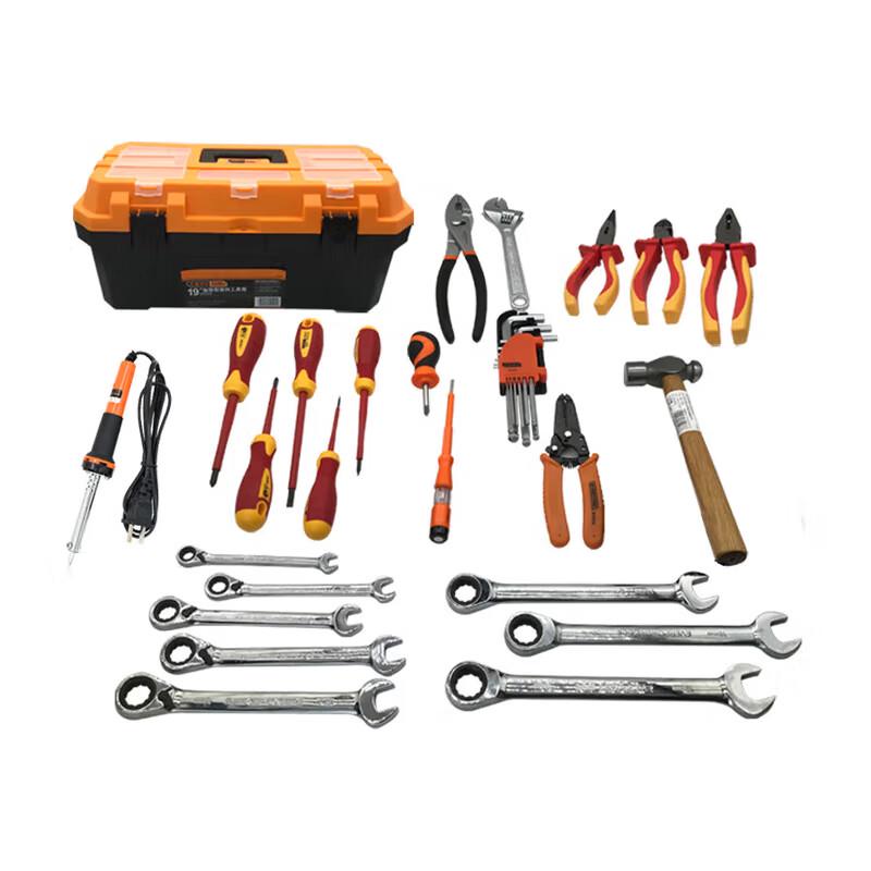 EVER POWER ZYW990902 27-Piece Electrician Tool Kit