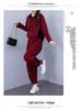 Autumn Plus Size Hooded Corduroy Fashion Set - Slimming Two-Piece for Casual Wear