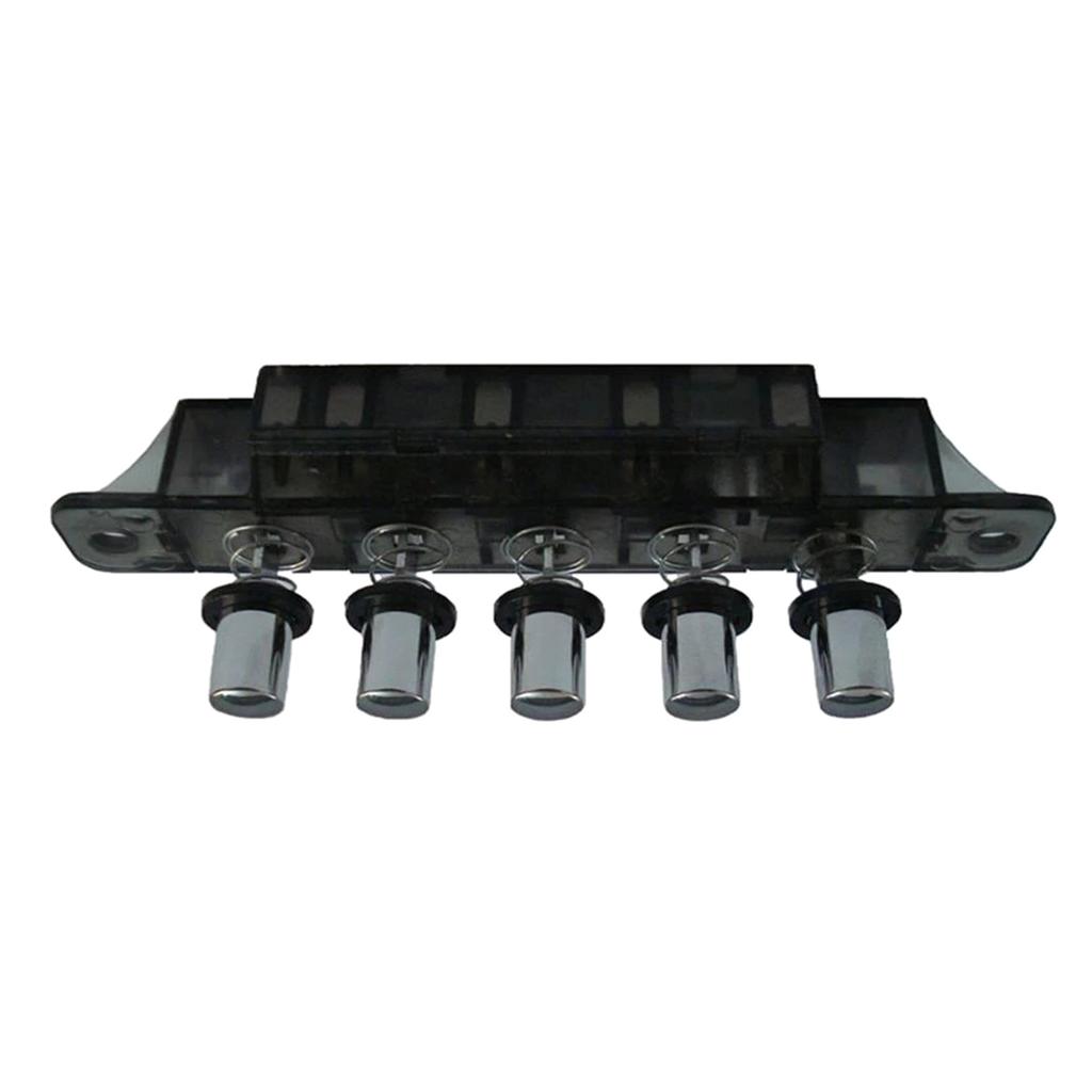 Durable Multifunctional Power Switch Button Range Hood Keyboard Switch AC 250V 4A 5 Pushbutton Piano Type for Key Board