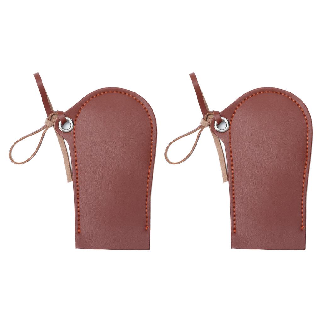 2PCS Cast Iron Handle Cover Suspension Design Retro Fashion Fine Workmanship Hot Handle Holder