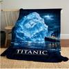 Titanic Plush Blanket Soft Comfortable All Seasons Blanket Sofa Office Naps Blanket Outdoor Travel Throw Perfect Gift