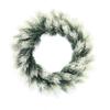 Christmas Pine And Cedar Wreath Winter Faux Greenery Wreath Holiday Fake Cedar Wreath for Indoor Outdoor Front Door Farmhouse Decoration