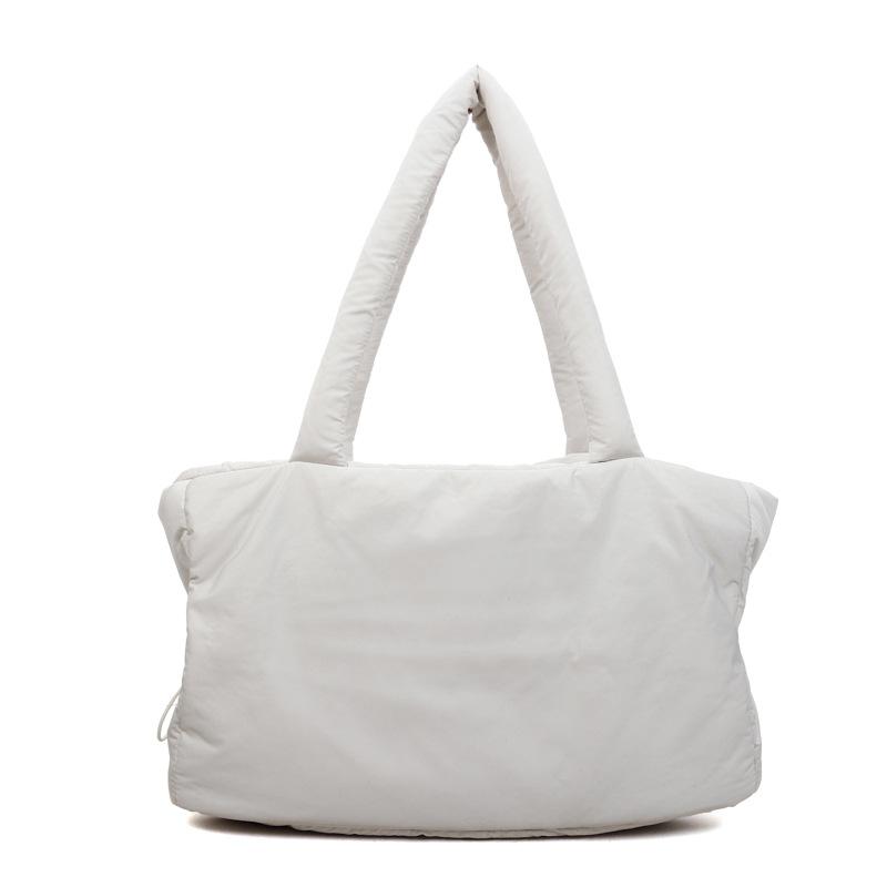 New Underarm Bag Women's 2025 Autumn and Winter Handbag Large Capacity Shoulder Bag Versatile Cotton Clothing Tote Women's Bag