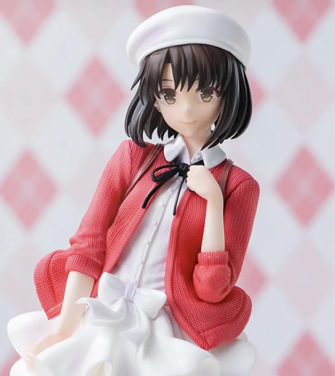 Megumi Kato Figure, Casual Clothes Version, Saekano: How To Raise a Boring Girlfriend Fine Luminasta, Total Length Approximately 22cm