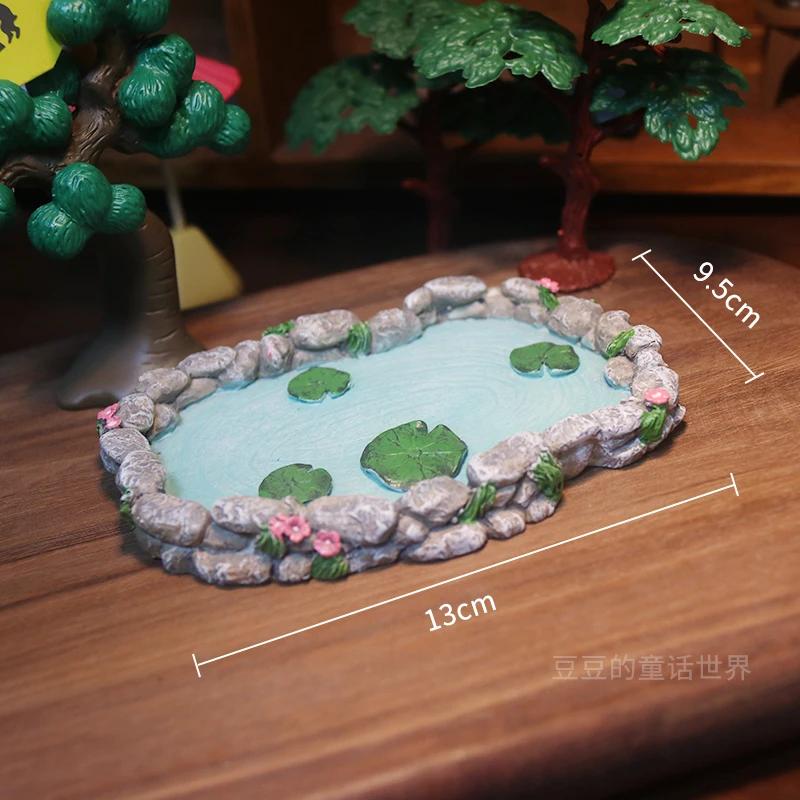 Micro-landscape Horticultural Owl Stump Swing Landscaping Home Decoration Ornaments Resin Fleshy Flower Pot Home Decor