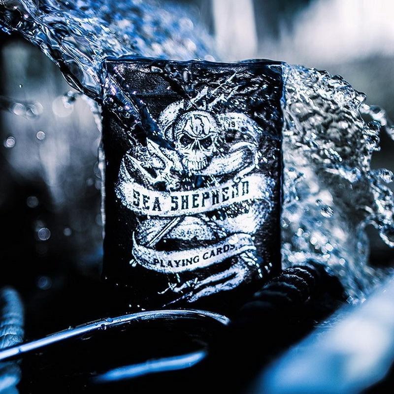 Ellusionist Sea Shepherd SSCS Cărți de joc Bicycle Deck Poker Size Card Games Trucuri de magie