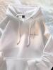 Men's Trendy Hong Kong Style Fleece-Lined Hooded Jacket - Autumn/Winter Fashion